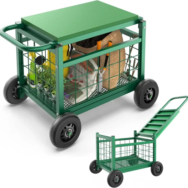Gardening Cart with Seat