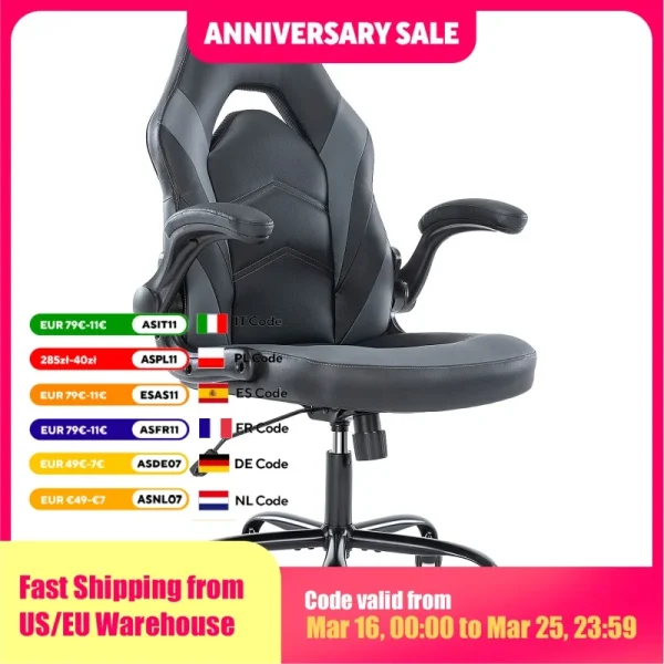 Ergonomic Computer Gaming Desk Chair