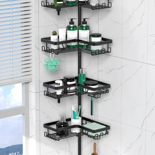 4-Tier Adjustable Shower Caddy